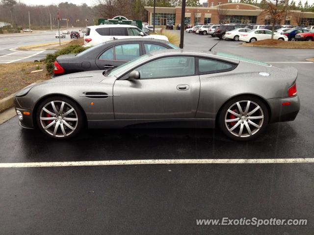 Aston Martin Vanquish spotted in Alpharetta, Georgia