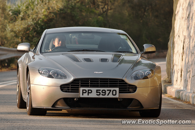 Aston Martin Vantage spotted in Hong Kong, China