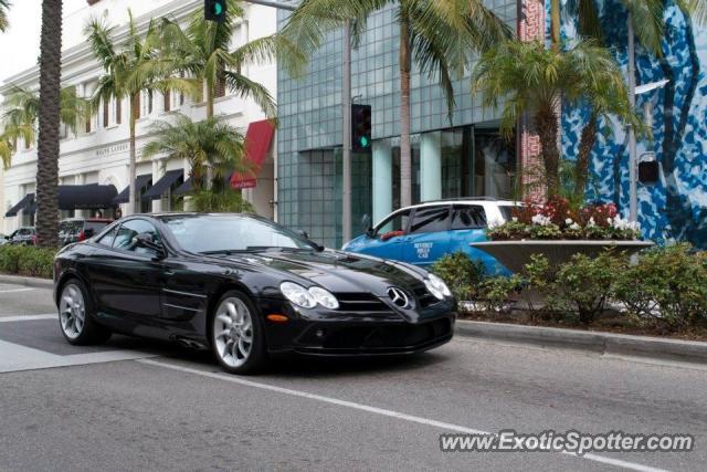 Mercedes SLR spotted in Los Angeles, California