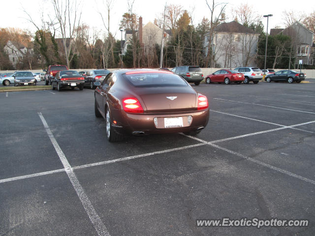 Bentley Continental spotted in McLean, Virginia