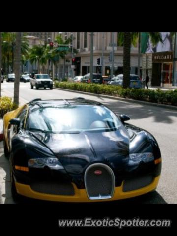 Bugatti Veyron spotted in Beverly Hills, California