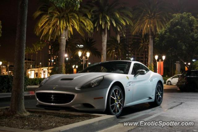 Ferrari California spotted in Los Angelos, California