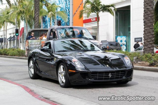 Ferrari 599GTB spotted in Los Angelos, California