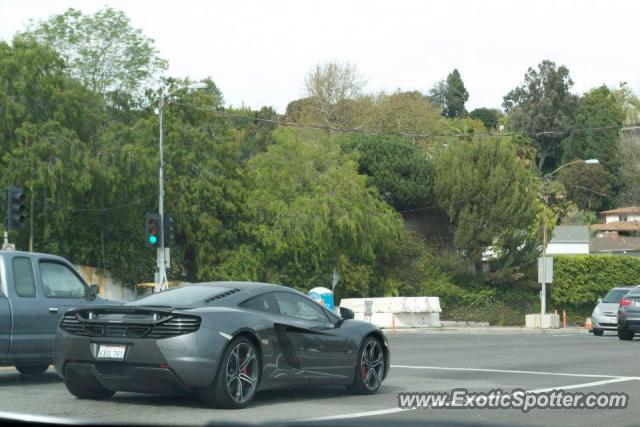 Mclaren MP4-12C spotted in LA, California