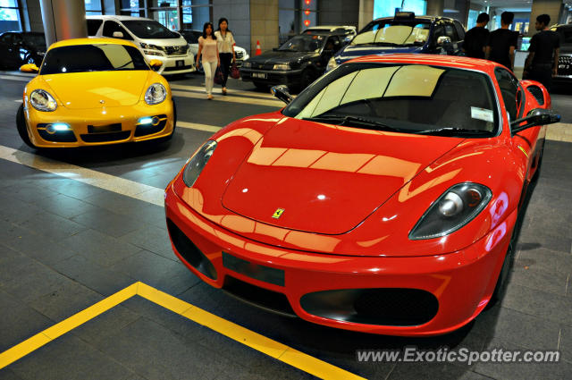 Ferrari F430 spotted in Bukit Bintang KL, Malaysia