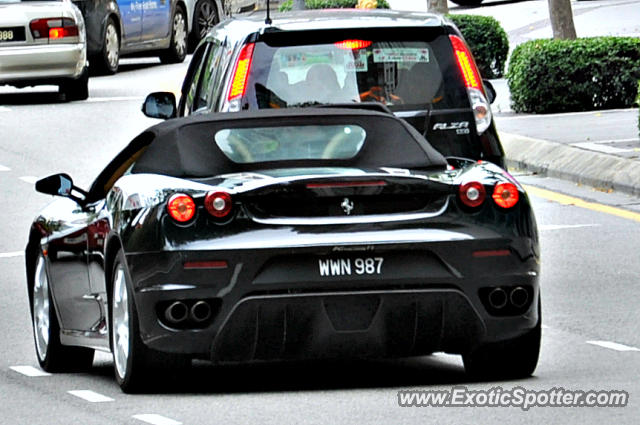 Ferrari F430 spotted in Bukit Bintang KL, Malaysia