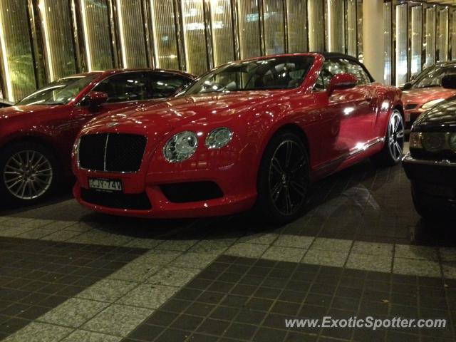 Bentley Continental spotted in Melbourne, Australia