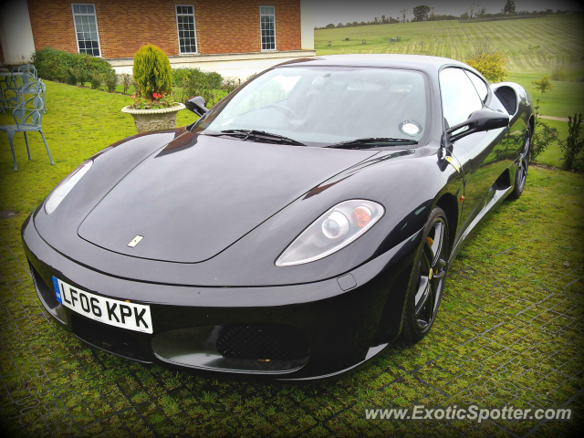 Ferrari F430 spotted in Dogmersfield, United Kingdom