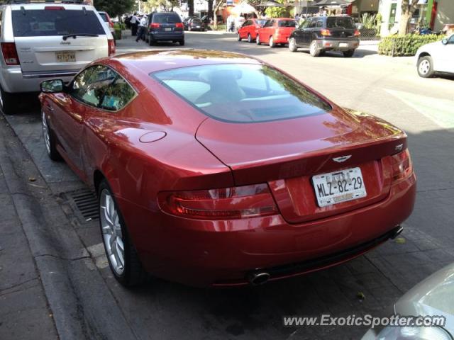 Aston Martin DB9 spotted in Mexico City, Mexico