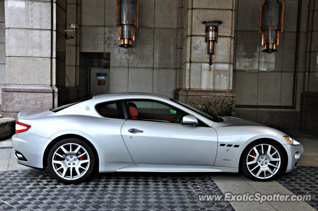 Maserati GranTurismo spotted in KLCC Twin Tower, Malaysia