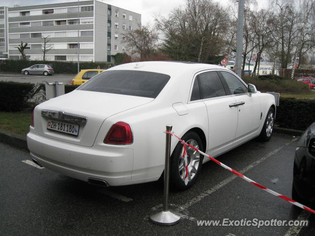 Rolls Royce Ghost spotted in Geneva, Switzerland