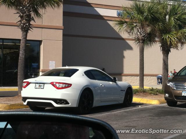 Maserati GranTurismo spotted in Panama City, Florida