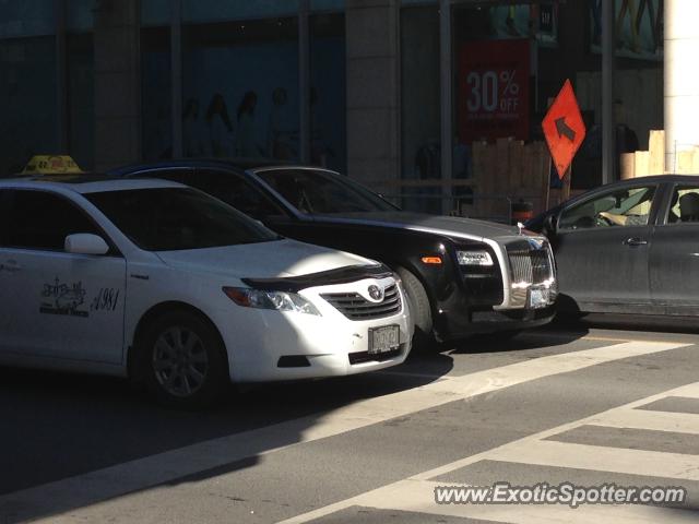 Rolls Royce Ghost spotted in Toronto, Canada