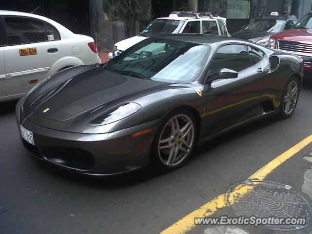 Ferrari F430 spotted in Lima, Peru