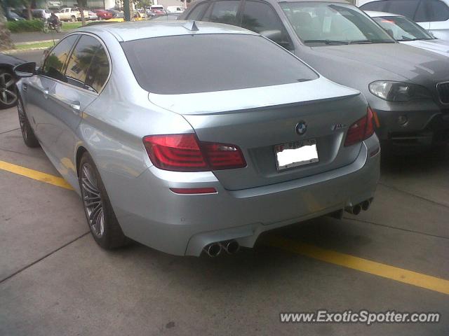 BMW M5 spotted in Lima, Peru