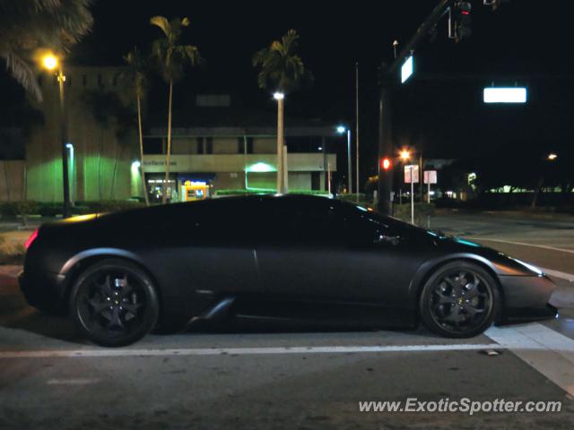 Lamborghini Murcielago spotted in Miami, Florida