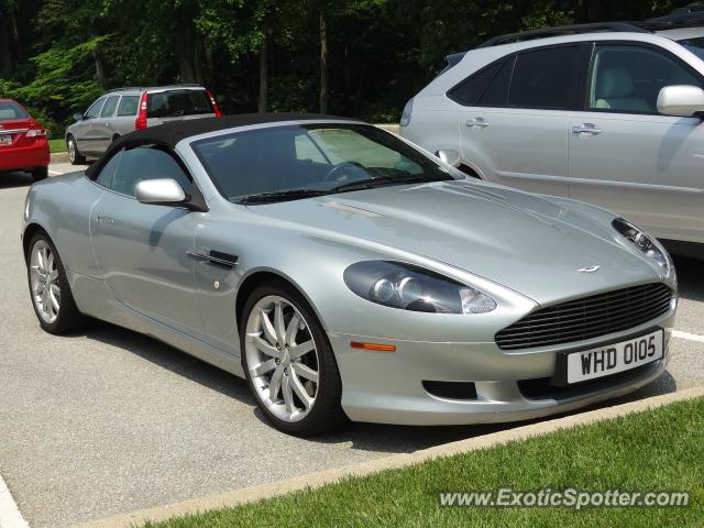 Aston Martin DB9 spotted in Wilmington, Delaware