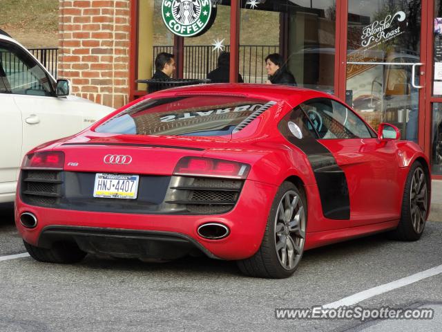 Audi R8 spotted in West Chester, Pennsylvania