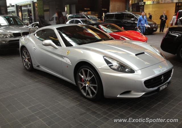 Ferrari California spotted in Melbourne, Australia