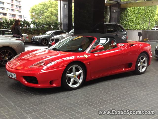 Ferrari 360 Modena spotted in Melbourne, Australia