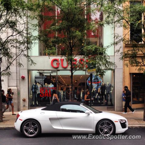 Audi R8 spotted in Philadelphia, Pennsylvania