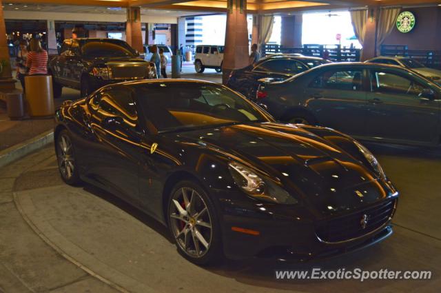 Ferrari California spotted in Scottsdale, Arizona