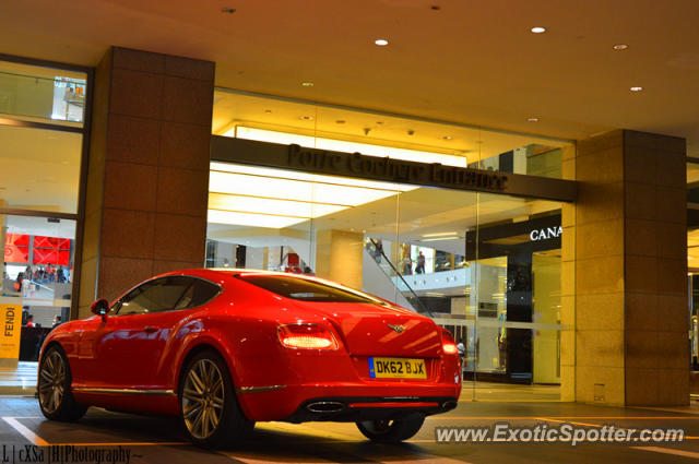 Bentley Continental spotted in Bukit Bintang, Malaysia