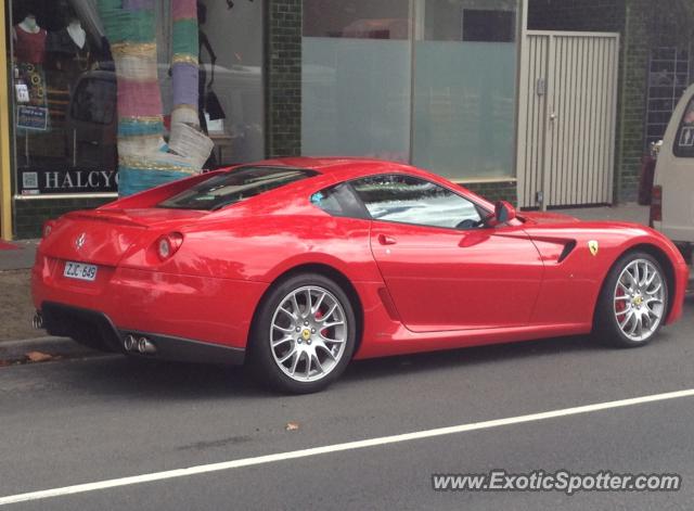 Ferrari 599GTB spotted in Melbourne, Australia