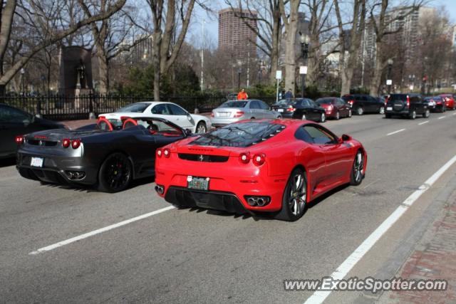 Ferrari F430 spotted in Boston, Massachusetts