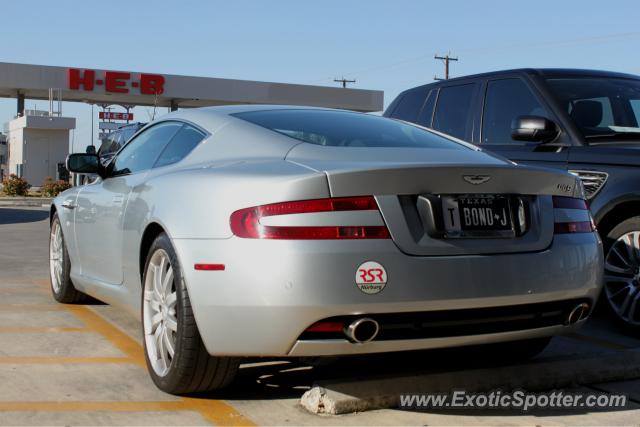 Aston Martin DB9 spotted in Leon Springs, Texas