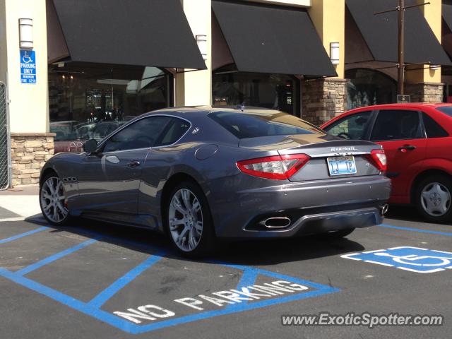 Maserati GranTurismo spotted in Del Mar, California