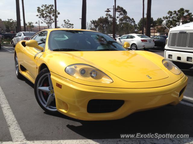 Ferrari 360 Modena spotted in Carmel Valley, California