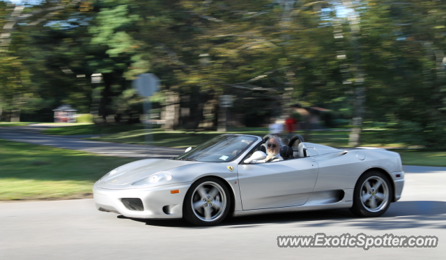 Ferrari 360 Modena spotted in Saratoga Springs, New York