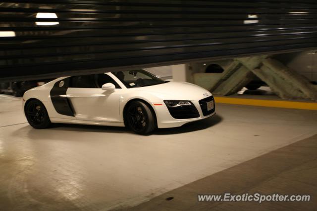 Audi R8 spotted in Boston, Massachusetts