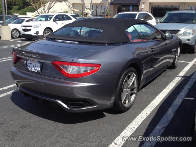 Maserati GranTurismo spotted in Carmel Valley, California