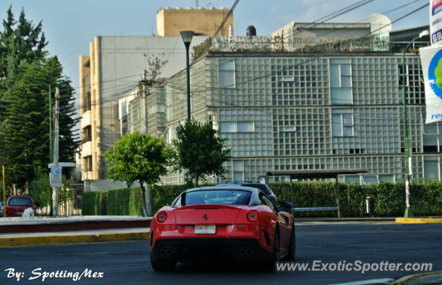 Ferrari 599GTO spotted in Ciudad de México, Mexico