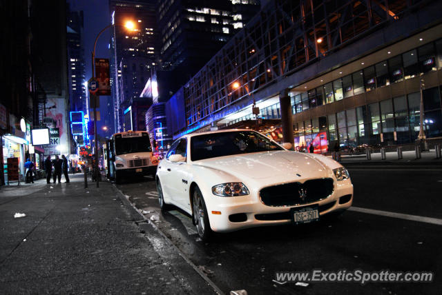 Maserati Quattroporte spotted in New York City, New York