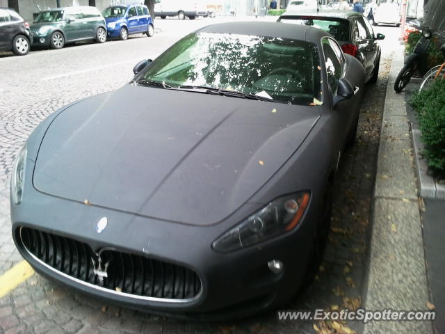 Maserati GranTurismo spotted in Milano, Italy