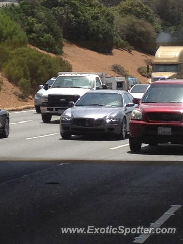 Maserati Quattroporte spotted in San Diego, California