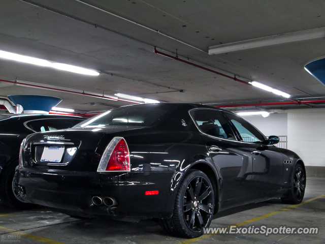 Maserati Quattroporte spotted in Boston, Massachusetts