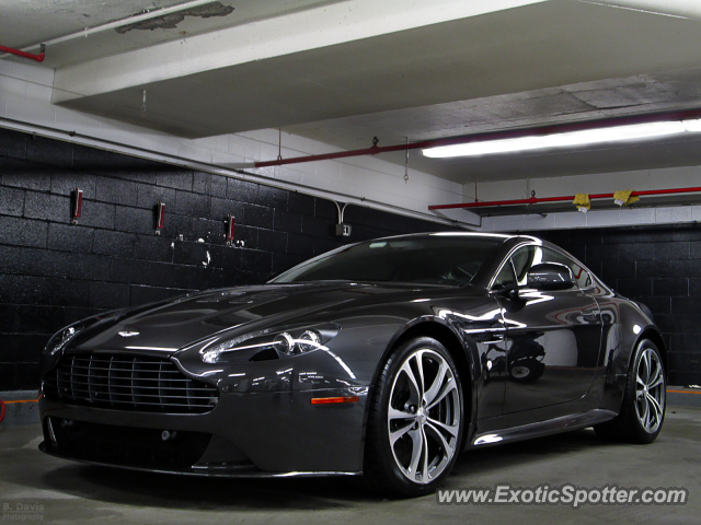 Aston Martin Vantage spotted in Boston, Massachusetts