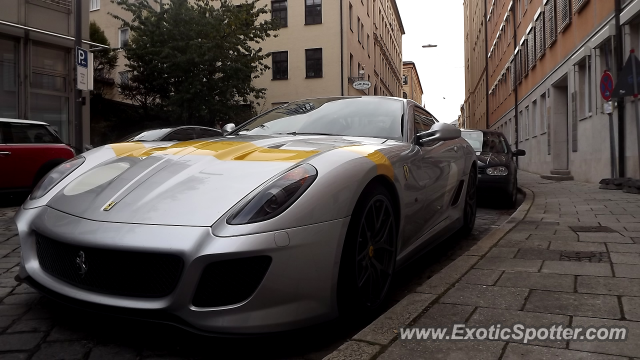 Ferrari 599GTO spotted in Munich, Germany