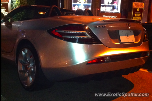 Mercedes SLR spotted in La Jolla, California