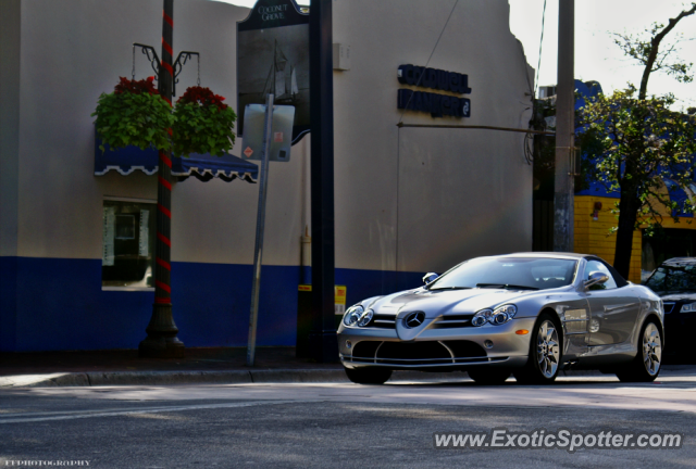 Mercedes SLR spotted in Coconut Grove, Florida