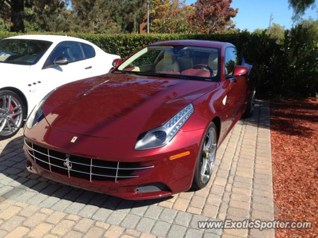 Ferrari FF spotted in Los angeles, California