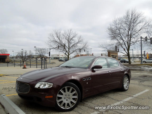 Maserati Quattroporte spotted in Lake Zurich, Illinois