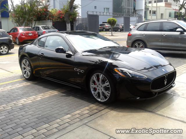 Maserati GranTurismo spotted in Lima, Peru