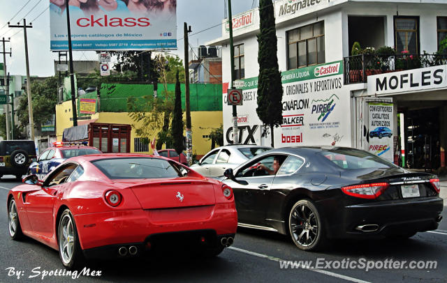 Ferrari 599GTB spotted in Ciudad de México, Mexico