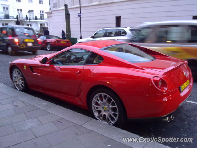 Ferrari 599GTB spotted in London, United Kingdom