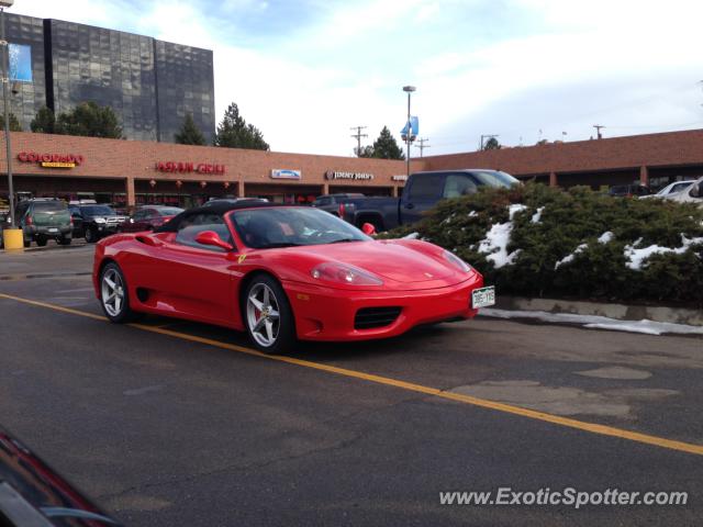 Ferrari 360 Modena spotted in Denver, Colorado